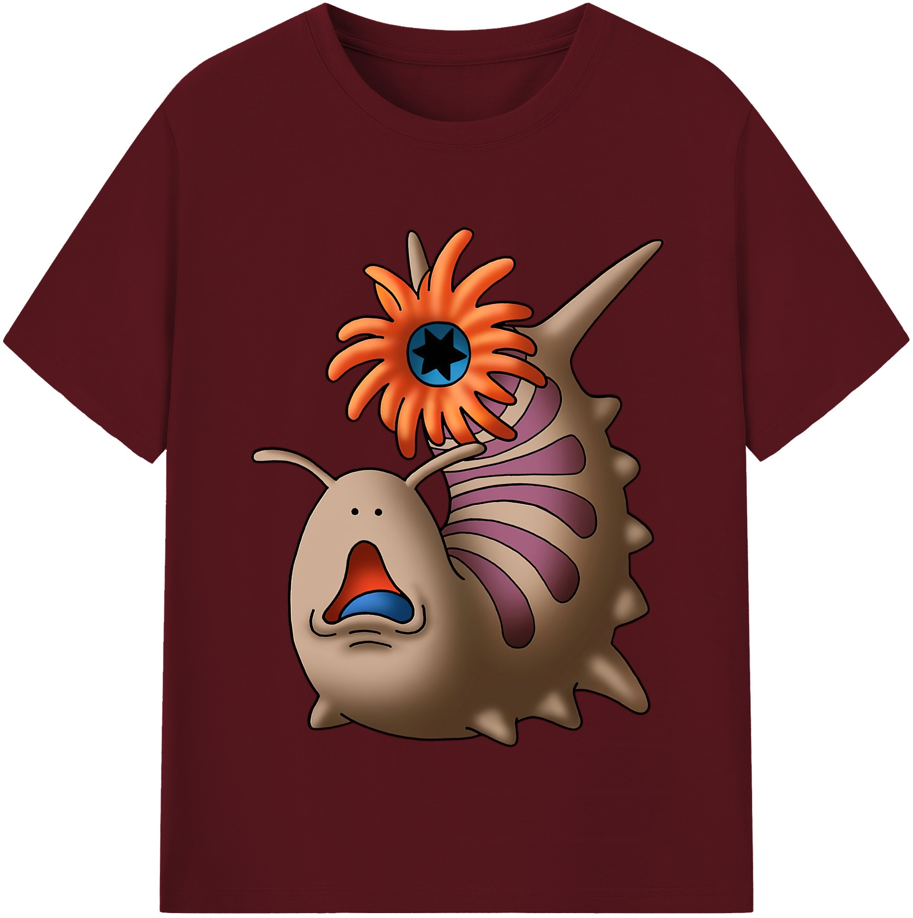 （画像用） ドラゴンクエスト Doragon Kuesuto Dragon Quest 綿100％半袖Tシャツ（フロントプリント）